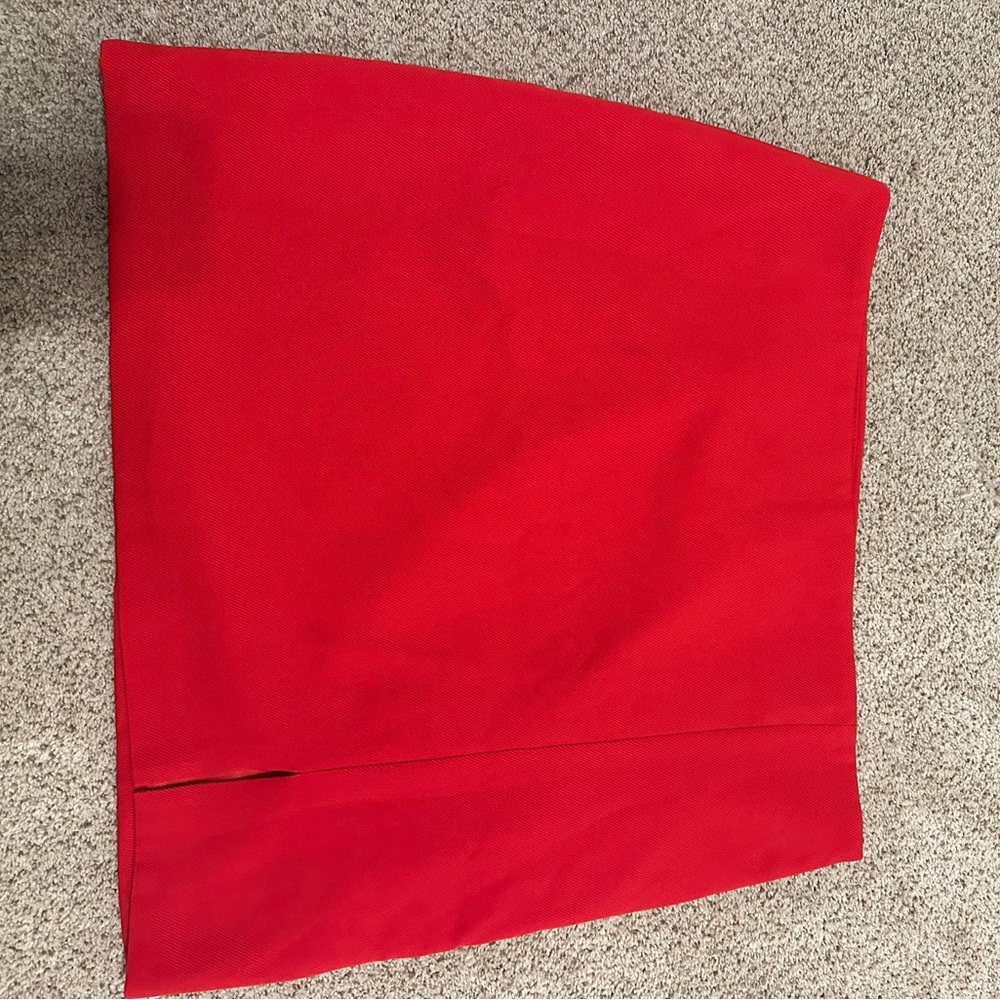 Elegant Red Women's Skirt